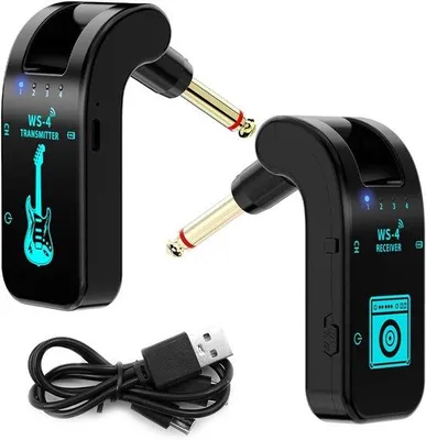 Obrázok produktu pre Bezdrôtový prijímač pre gitary a hudobné nástroje 2,4 GHz