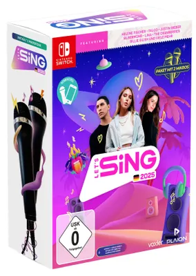 Produktbild von PLAION Let's Sing 2025, Nintendo Switch, T (Jugendliche)