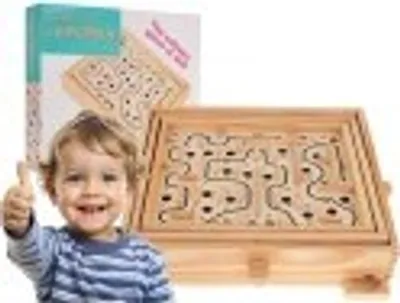 Image de jeu de puzzle en bois LABIRYNTH puzzles pour enfants