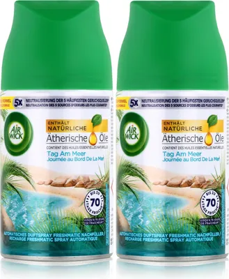 Produktbild von Air Wick Freshmatic Max Raumspray Tag am Meer 250ml - Raumduft (2er Pack)