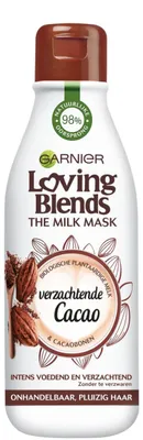 Image de Masque capillaire Garnier Loving Blends au cacao 250 ml
