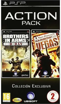 Produktbild von Playstation Games Psp Brothers In Arms Hell´s Highway + Rainbow Six Vegas  PAL  PAL