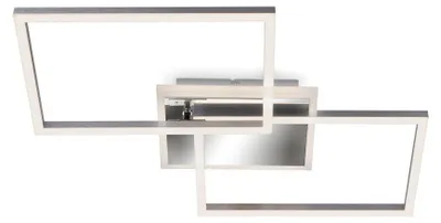 Produktbild von LED Deckenleuchte Wandlampe Dimmbar Fernbedienung CCT 40W 4200lm 50cm Silber