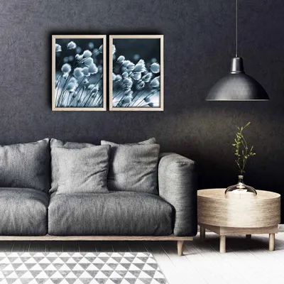 Produktbild von Wallity, 2PKCT- DZL1208, Bunt, Leinwandbilder, 78 x 53 cm, Gemälde: 100% MDF (Dicke: 3 mm)