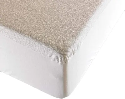 Produktbild von Wasserdichte Matratzenauflage für das Babybett aus 100% Baumwolle