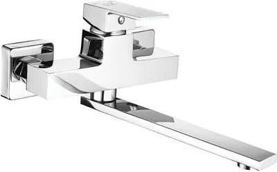 Immagine prodotto di Miscelatore per lavello design per montaggio a parete cromo