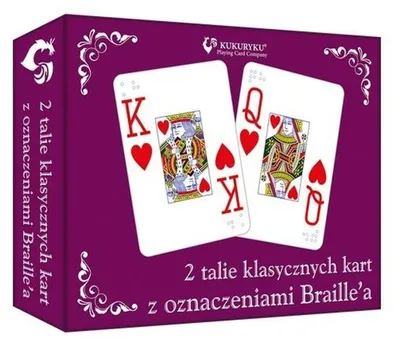 Zdjęcie produktu dla Karty do Gry Klasyczne Braille'a