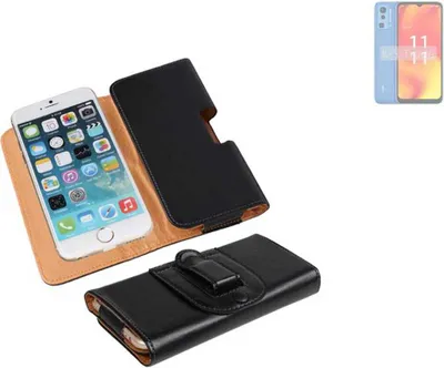 Produktbild von K-S-Trade Schützhülle Handyhülle kompatibel mit Lava Blaze Pro Holster Gürtel Tasche Schutzhülle Handy-Tasche Smartphone Case Seitentasche