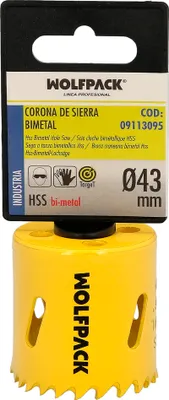 Immagine prodotto di Lame per sega bimetalliche Target Ø 43 mm.