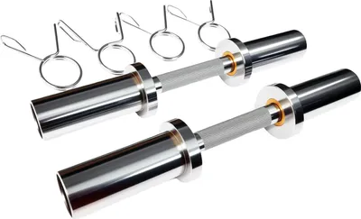 Produktbild von Rivotrance Olympic Kurzhantelstange 50mm, Verstellbare Dumbbell Bars für Hantelscheiben, gewichte hantel langhantel 16" Set Ideal Home Gym &
