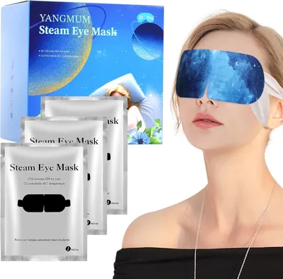 Produktbild von Wärmendes Augenmaske 20 Stück, Geruchlos, Selbstwärmend, für Trockene Augen, Schlafmaske