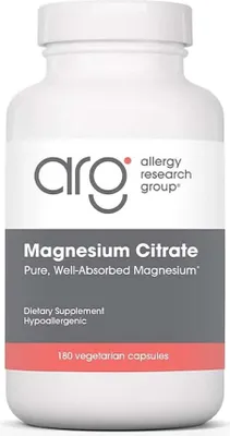 Produktbild von Allergy Research Group Magnesium Citrate - 180 Kapseln