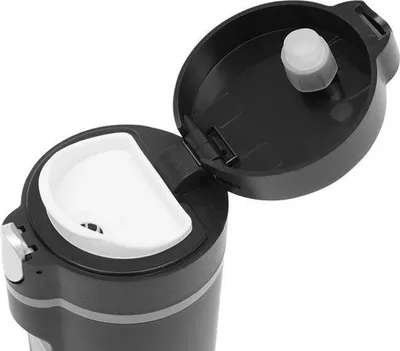 Image de Autoketel - 450 ml de capacité - Acier inoxydable - Noir - Bouilloire pour voiture