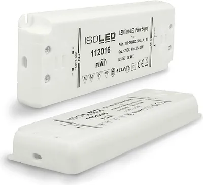 Produktbild von ISOLED LED Trafo 12V/DC, 0-30W, ultraflach, SELV 112016