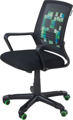 Obrázek produktu pro MINECRAFT - herní židle, otočná židle, kancelářská židle, čalouněný sedací nábytek s funkčním designem