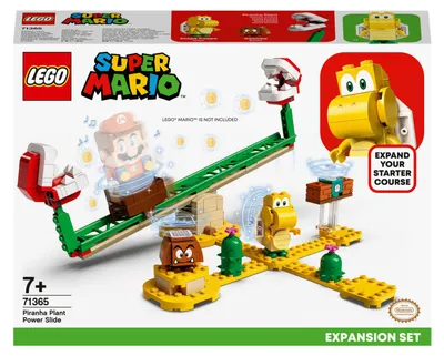 Image de LEGO® 71365 LEGO® Super Mario 71365 Piranha-Pflanze-Powerwippe - Erweiterungsset Bausatz