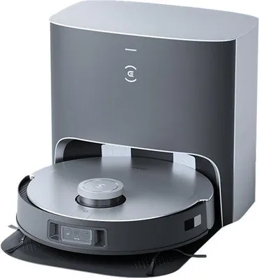 Produktbild von ECOVACS DEEBOT X1 PLUS Saugroboter mit Absaugstation grau schwarz