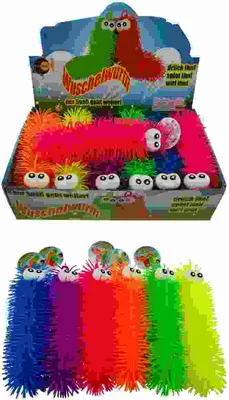 Produktbild von Wuschelwurm mit Licht  6fach sortiert, Fun Unlimited