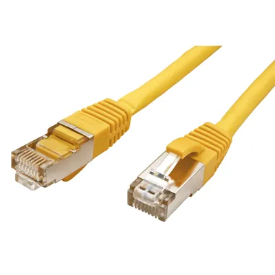 Obrázek produktu pro VALUE S/FTP Patch Cord Cat.6, halogen-free, yellow, 2m, Žlutá
