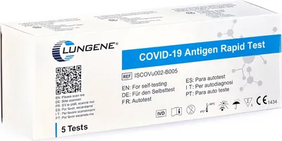 Obrázek produktu pro Clungene antigen test [ 5x ] Lay test Rapid Antigen Nasal schválen
