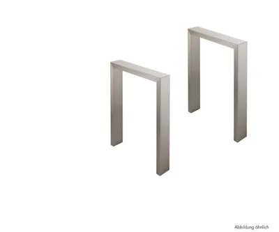 Produktbild von Tischgestell TG 275 Edelstahloptik gebürstet 1995 x 995 x 720 mm