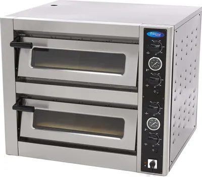 Immagine prodotto di Maxima - Forno per pizza gourmet - Adatto a 4 pizze Ø 30 cm - Doppio piano