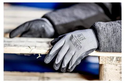 Produktbild von Nylon-Latexhandschuhe Nylotex 3520 Arbeitshandschuhe 12 PAAR Größe 11 (XXL)
