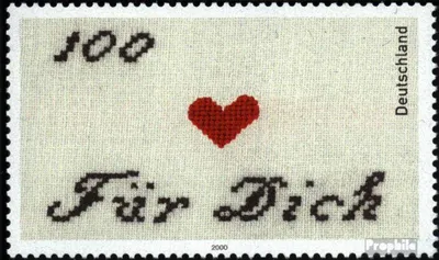 Produktbild von Briefmarken BRD (BR.Deutschland) 2000 Mi 2138 (kompl.Ausg.) postfrisch Grußmarke