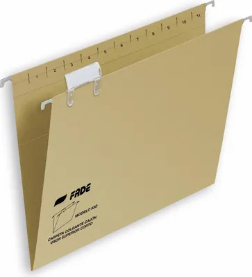 Immagine prodotto di Cartella da appendere FADE Kio Kraft cartellino visualizzatore Cartone trasparente marrone A4 (50 pezzi)