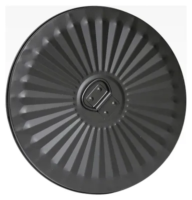 Produktbild von Deckel für Tonne Größe L | schwarz | Ø 36 cm | 35 Liter
