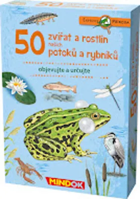 Obrázok produktu pre Expedícia Mindok Príroda: 50 živočíchov a rastlín potokov