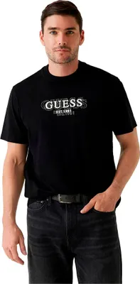 Produktbild von Guess Small Logo Kurzarm-t-shirt Schwarz 2XL Mann Schwarz 2XL