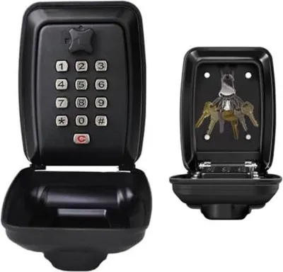 Immagine prodotto di Cassetta di sicurezza con serratura a combinazione - Cassetta di sicurezza da esterno con codice - Cassetta di sicurezza da esterno con codice