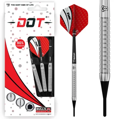 Produktbild von BULL'S Dot D5 90% Tungsten Soft Dart - 18g -- 1 Satz