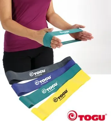 Produktbild von Theragym Powerband Loop>>>>Farbe: blau