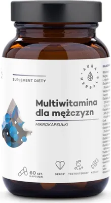 Immagine prodotto di Aura Herbals Multiwitamina per uomo (60 capsule) BI9580