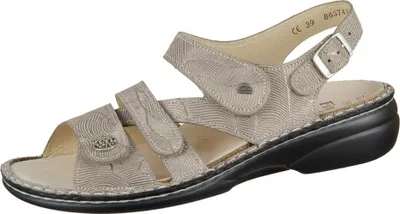 Produktbild von Finn Comfort Gomera Sandalen Hochwertiges Leder für edle Optik, Drei verstellbare Klettverschlüsse, Anatomisch geformtes, wechselbares Fußbett