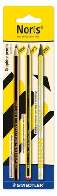 Obrázek produktu pro STAEDTLER® 61 BK3 Tužka Noris HB BK 100 % PEFC