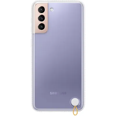 Produktbild von Samsung Clear Protective Cover White, für Samsung G996F Galaxy S21 Plus, EF-GG996CW, Blister