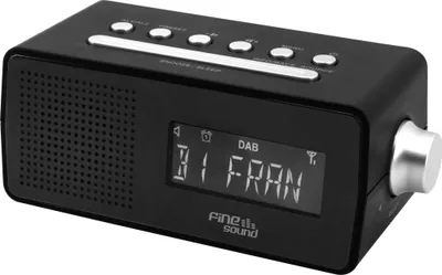 Produktbild von SOUNDMASTER Uhrenradio FS 1, DAB+/UKW-RDS, schwarz