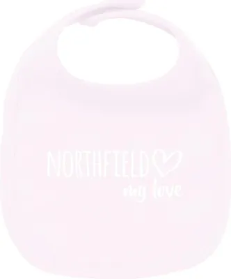 Produktbild von Huuraa Unisex Babylatz Northfield my love Geschenk Babypink  Baumwolle Northfield Mitbringsel