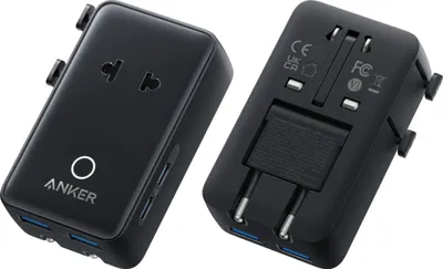Produktbild von Anker Nano Reiseadapter (5-in-1, 20W) Schwarz