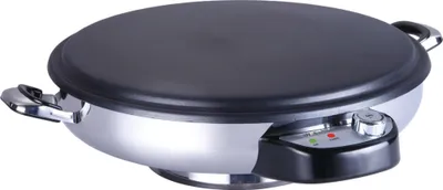 Produktbild von SHOV Fladenbäcker 50 cm – Profi Crepe & Yufka Grill | 2300W | Edelstahl | Antihaft | Temperaturregelung bis 265°C