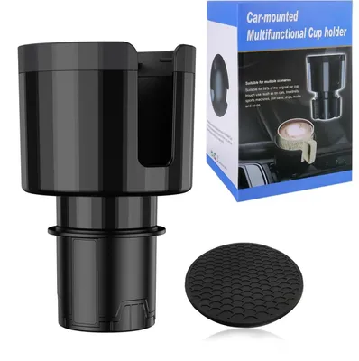 Produktbild von Auto Getränkehalter Expander Verstellbar Schwarz max. Ø105mm
