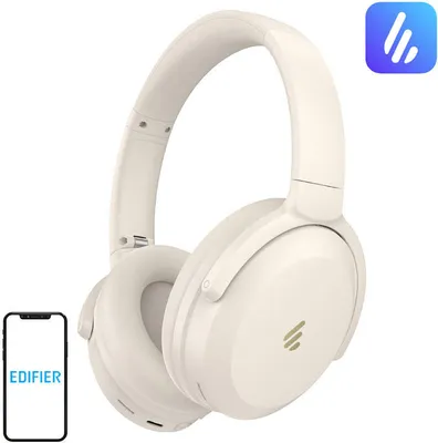 Obrázek produktu pro Edifier WH700NB Pro, Kabelový a bezdrátový, 20 - 40000 Hz, Hudba / volný čas, 270 g, Sluchátka s mikrofonem, Slonovinová