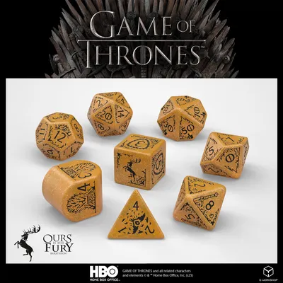 Image de Game of Thrones Würfel Set Baratheon (8)