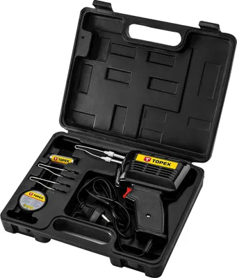 Immagine prodotto di topex 44e005 pistola per saldatutura 150 w