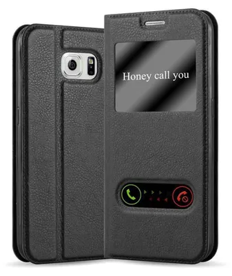 Immagine prodotto di Cadorabo custodia protettiva per Samsung Galaxy NOTE 5 cover in nero custodia per telefono cellulare custodia a libro cover case