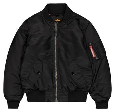 Immagine prodotto di Giacca bomber MA-1 per bambini, marca Alpha Industries, colore nero, taglia 122/128