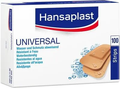 Produktbild von Hansaplast Universal Strips waterres.30x72 mm 100 St